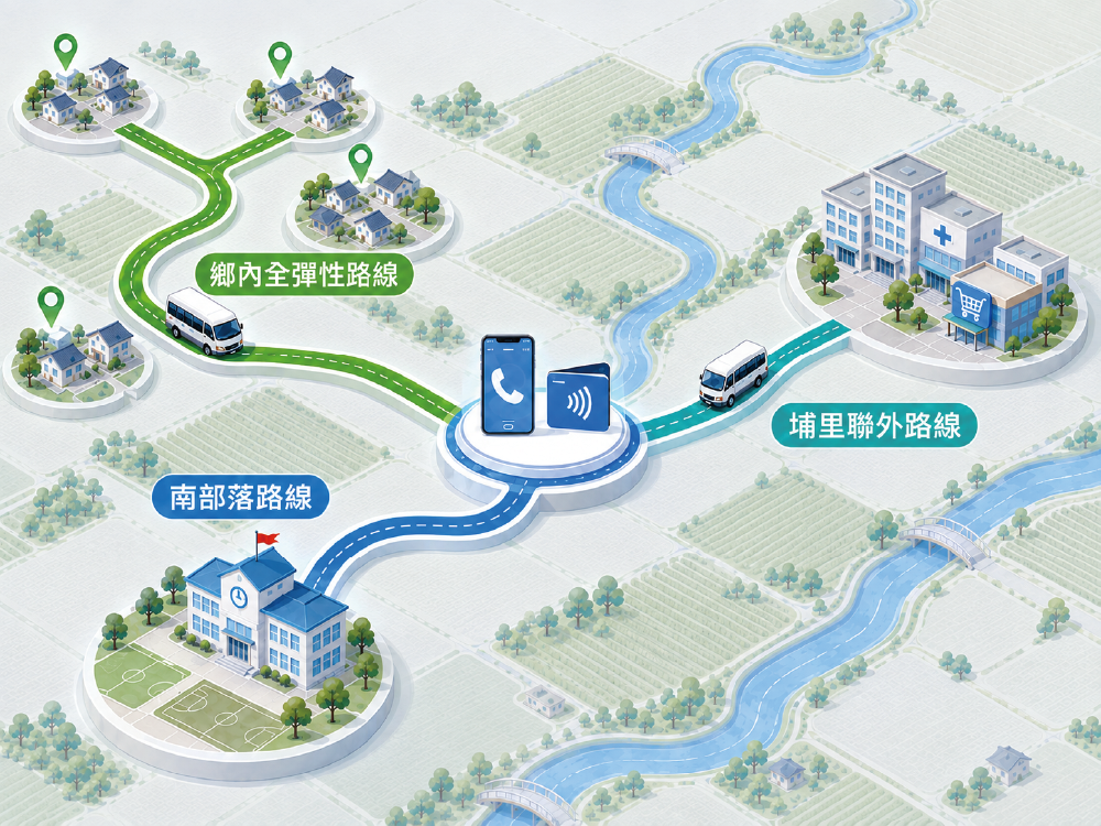 偏鄉共享運輸示範計畫案例展示