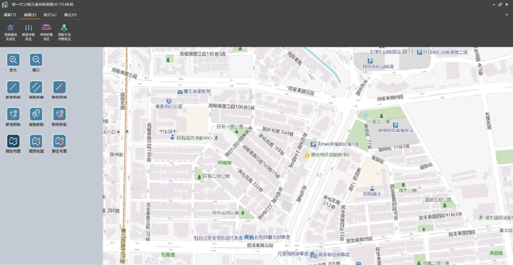 HTSS交通模擬系統案例展示